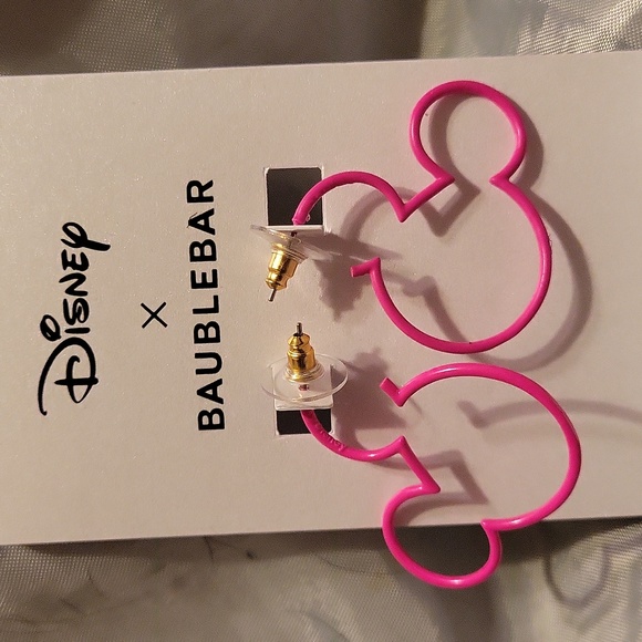 Disney Mickey Mouse hot pink new on - Picture 1 of 3